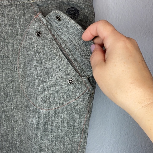 Mountain Hardwear Pants Heavy Weight Hemp 12 Grey - Picture 6 of 8